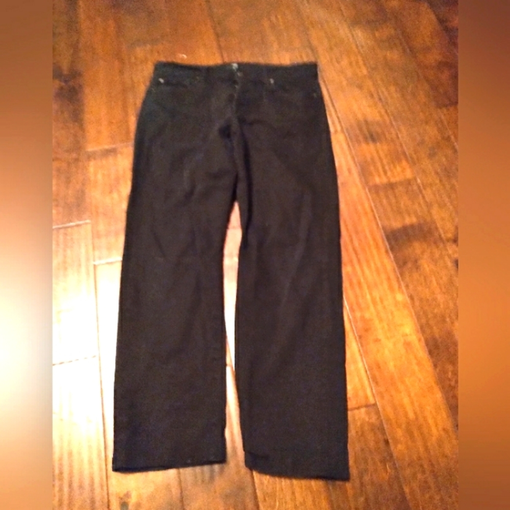 Black Jeans Relaxed Fit‎ Everyday Casual Pants Comfort Size Unknown